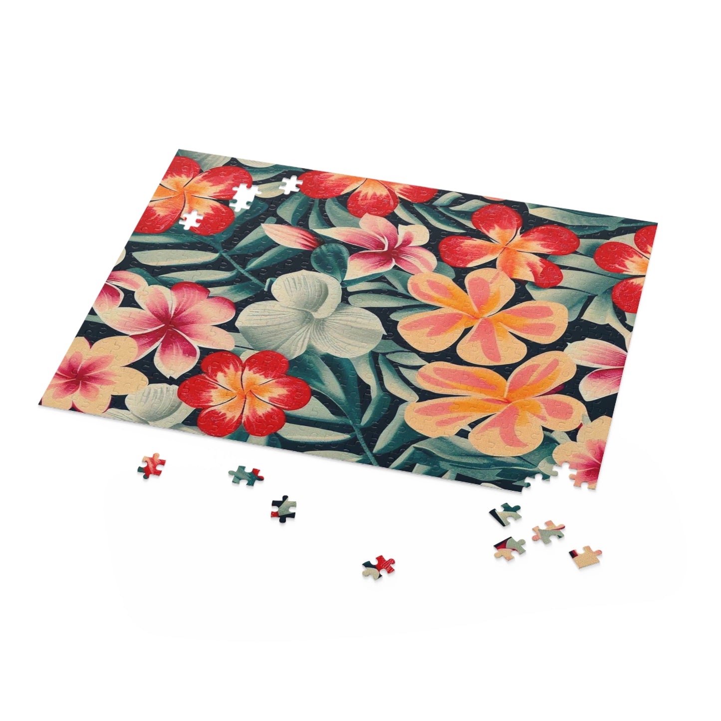 Oil cloth-like pattern Puzzle (120, 252, 500-Piece)