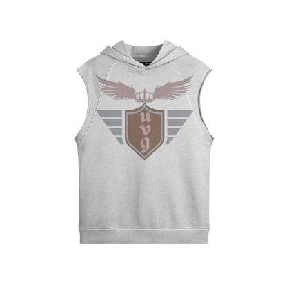 UVG MILITARIOUS ANTI CREST COTTON VEST HOODIE