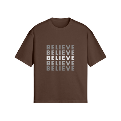 UVG BELIEVE COTTON OVERSIZED TEE