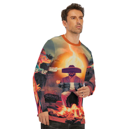 UVG MEXICO FEVER DREAM MEN'S COTTON LONG SLEEVE T-SHIRT